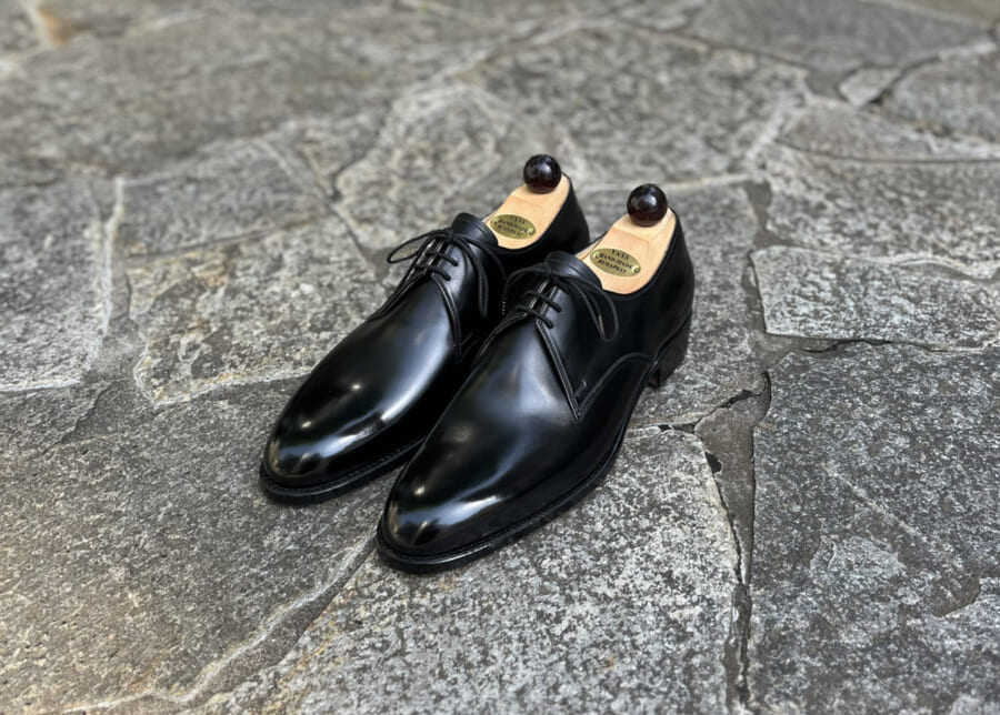 VASS London 3-eyelet Fのラウンドトウ(著者私物)