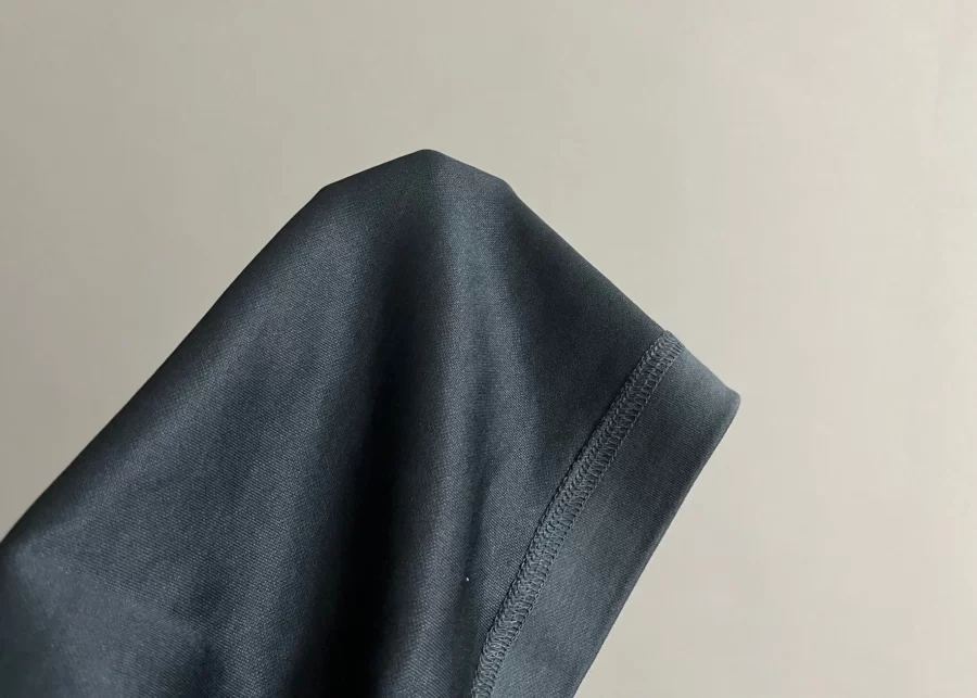 エアリズムコットンTシャツの袖(著者私物)