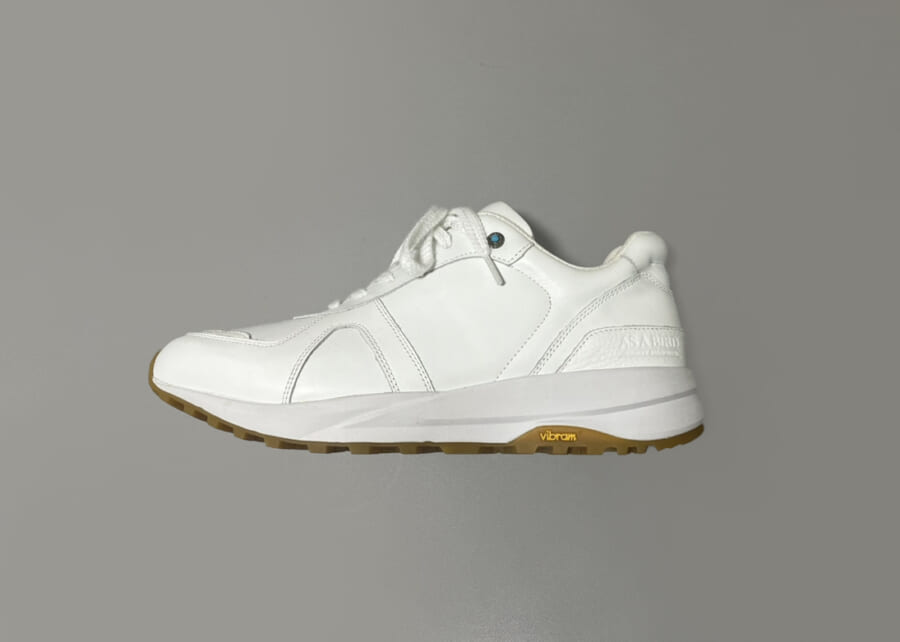 白いTravel Sneakers Vancouver2の側面