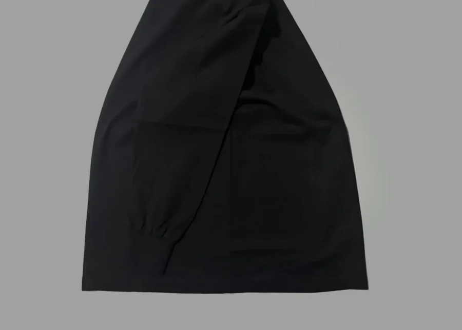 Yonetomi NEW BASIC長袖Tシャツの脇部分